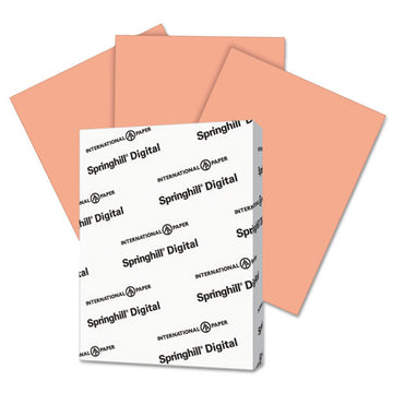 Springhill® Digital Index Color Card Stock, 90lb, 8.5 X 11, Salmon, 250-pack freeshipping - TVN Wholesale